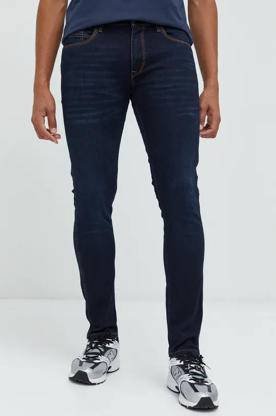 granatowy Cross Jeans jeansy Męski
