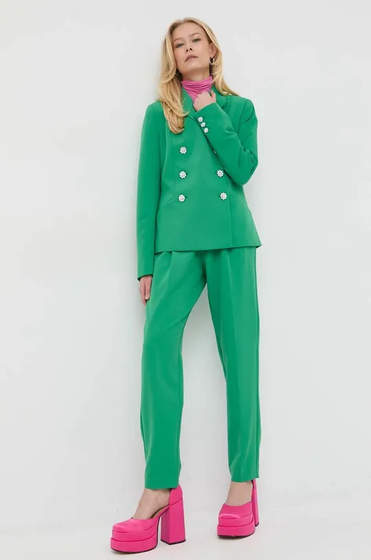 Παντελόνι Custommade Pianora πράσινο