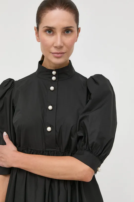 μαύρο Βαμβακερό φόρεμα Custommade