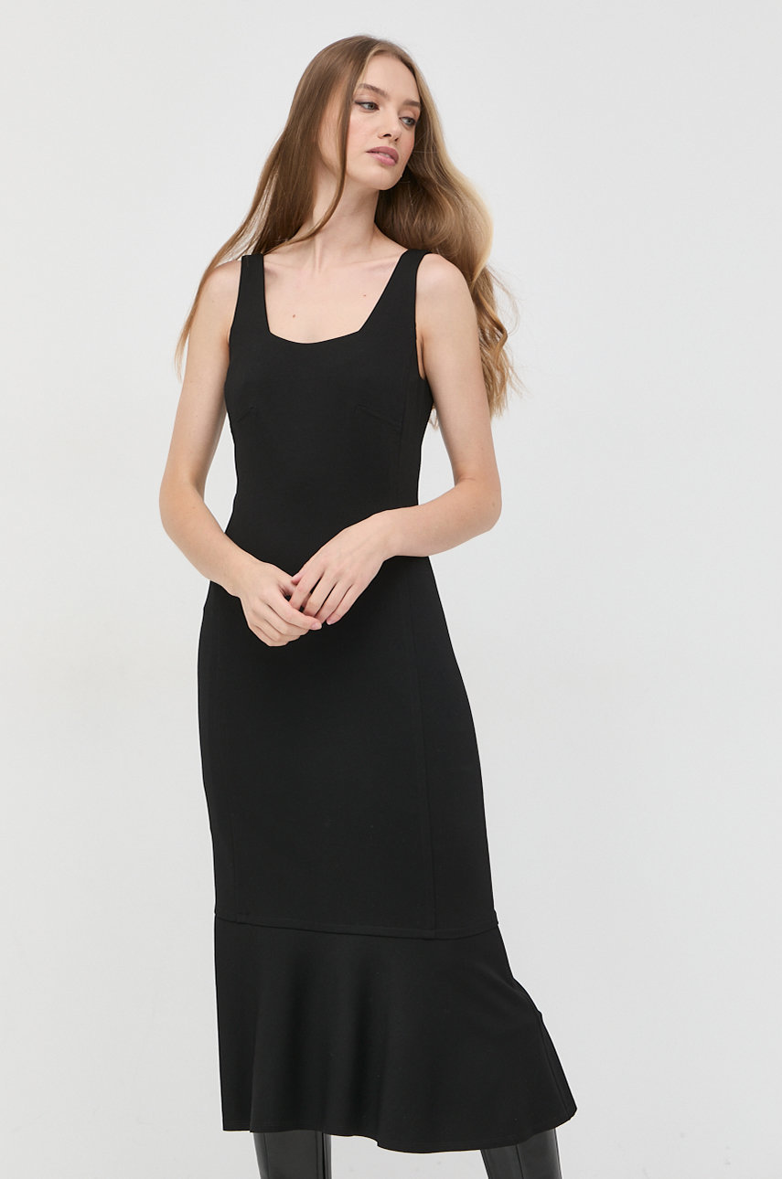 Liviana Conti vestito midi nero L2WI20