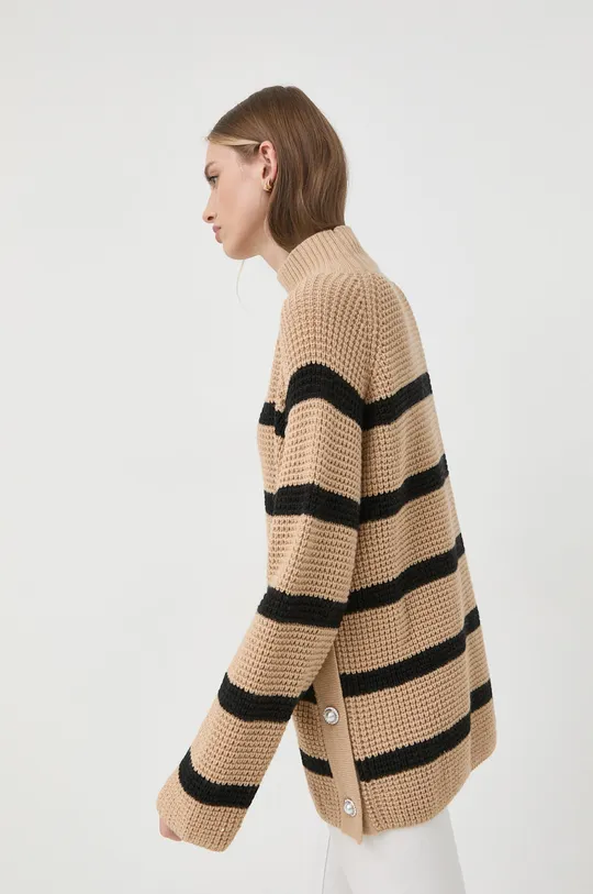 béžová Vlnený sveter Custommade