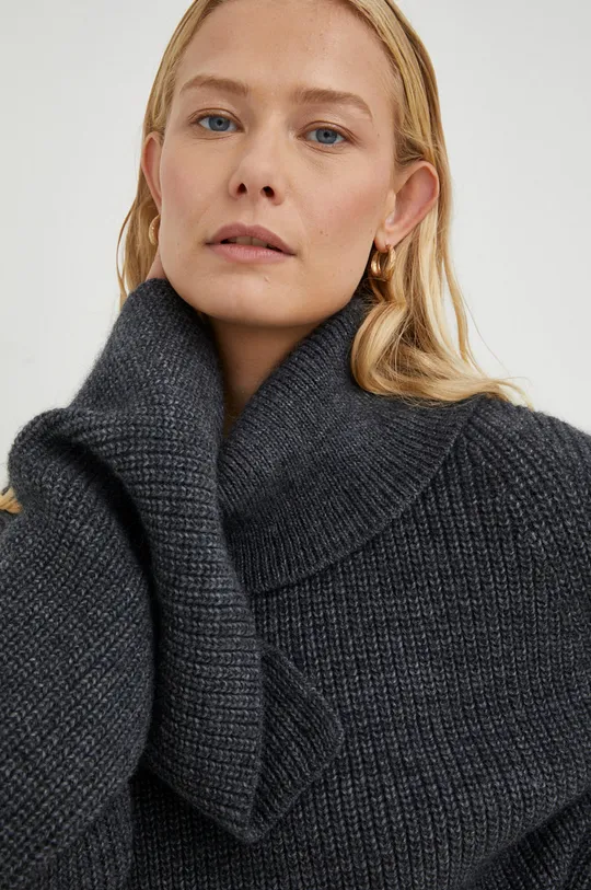 grigio Birgitte Herskind maglione in lana