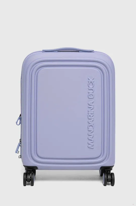 fioletowy Mandarina Duck walizka LOGODUCK + Unisex