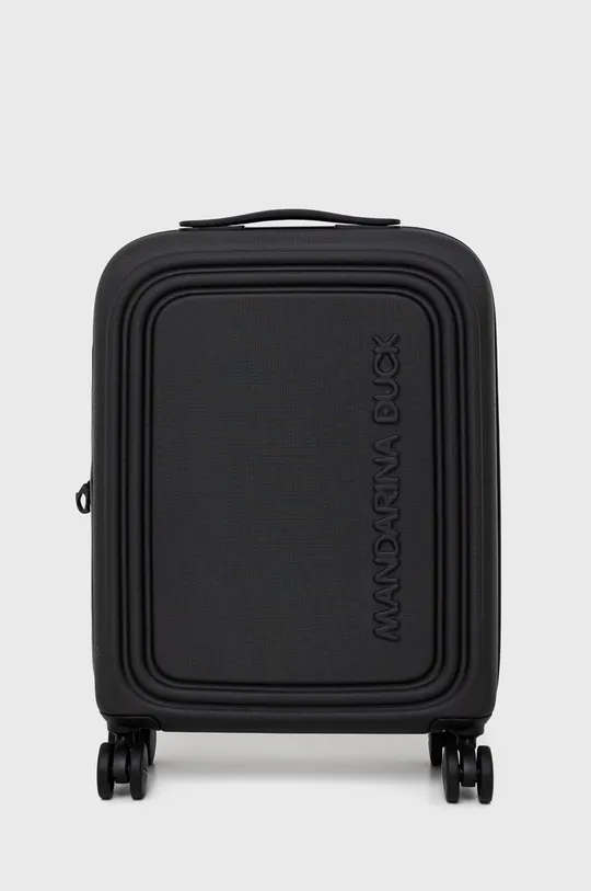 czarny Mandarina Duck walizka LOGODUCK + Unisex
