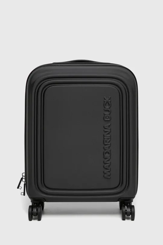 czarny Mandarina Duck walizka LOGODUCK + Unisex