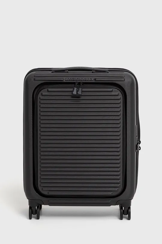 czarny Mandarina Duck walizka TANK CASE Unisex