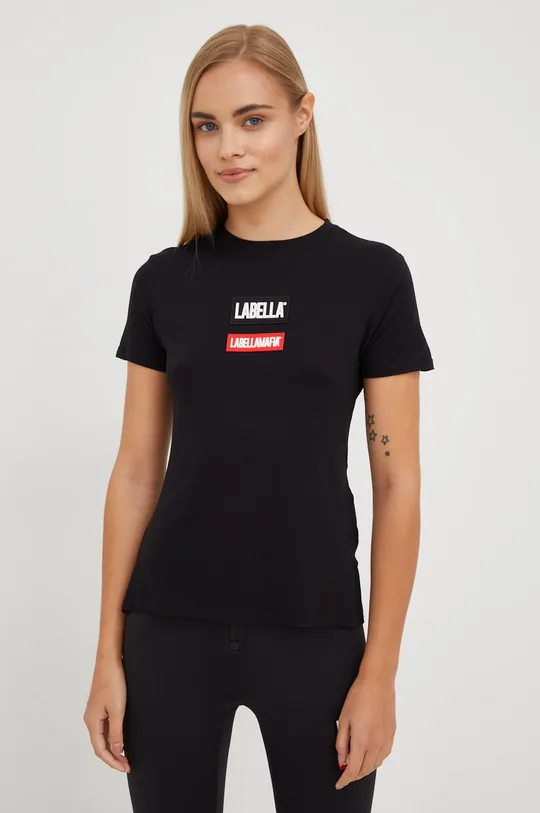 črna Kratka majica LaBellaMafia Ženski