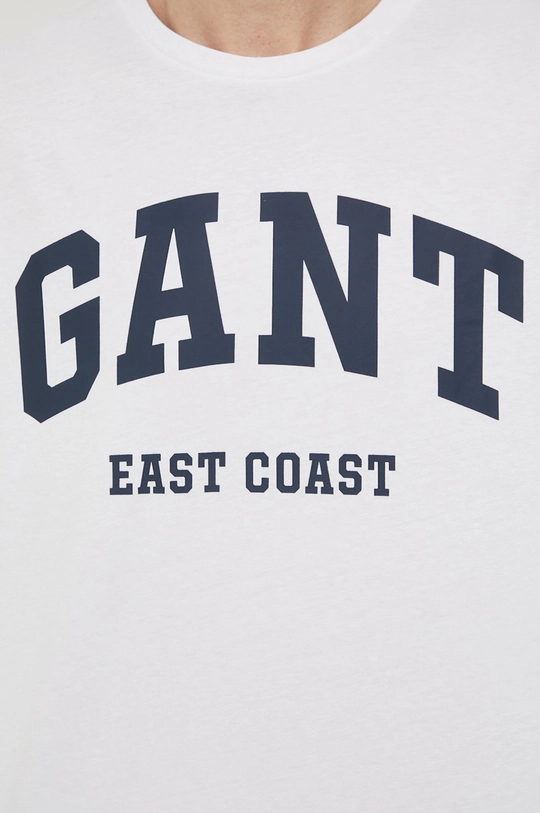 Gant t-shirt bawełniany Męski