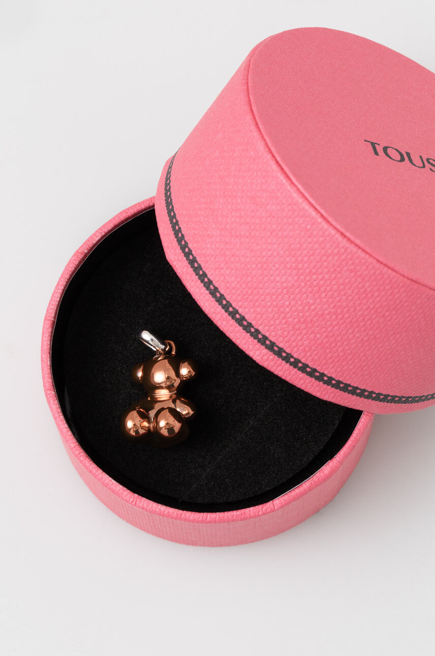 TOUS LLAVERO METAL TEDDY BEAR DORADO-TOPO - PORTACHIAVI IN METALLO TEDDY BEAR GOLDEN-TAPO Donna