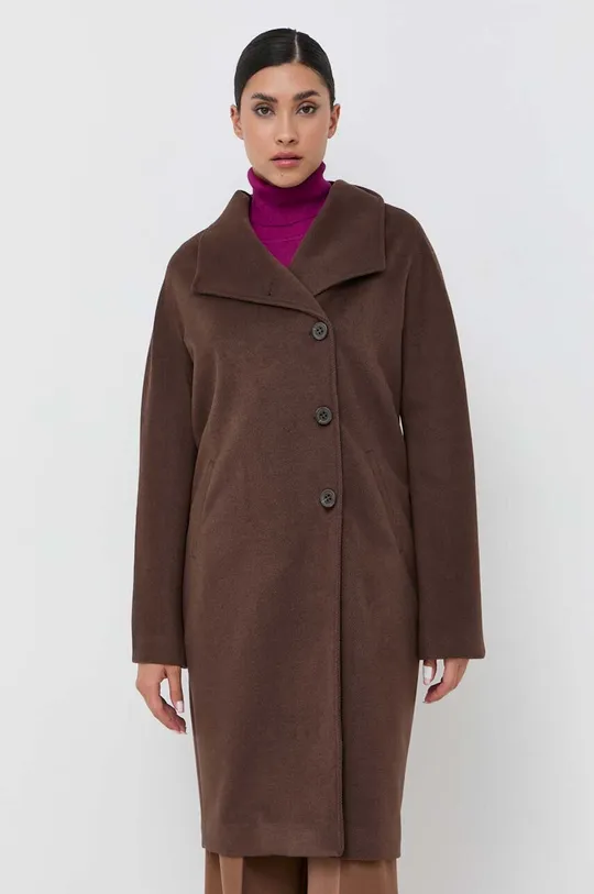 коричневий Пальто Silvian Heach Жіночий