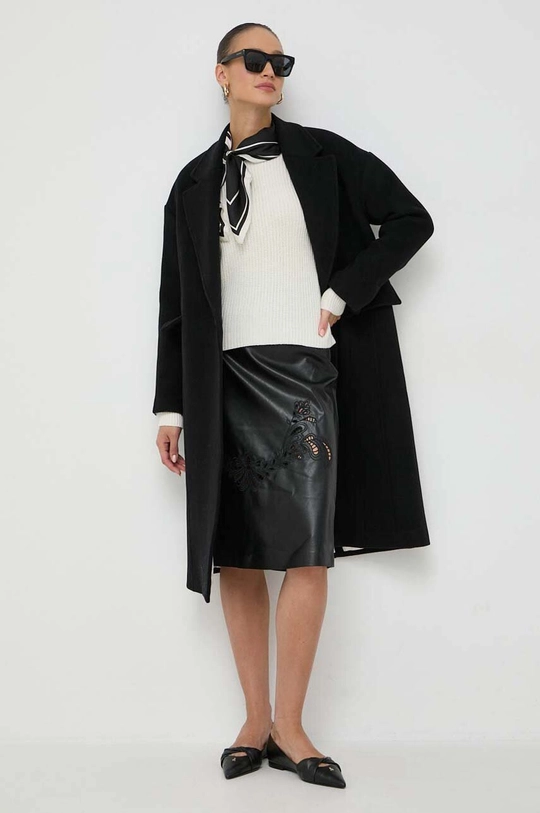 nero Beatrice B cappotto in lana Donna