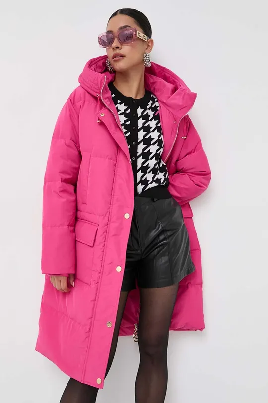 рожевий Пухова куртка Silvian Heach