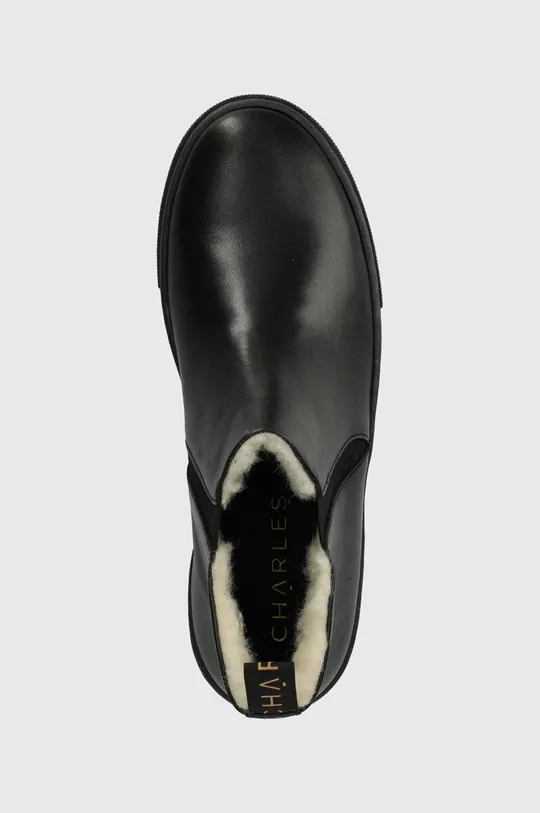 чорний Шкіряні черевики Charles Footwear Nessa