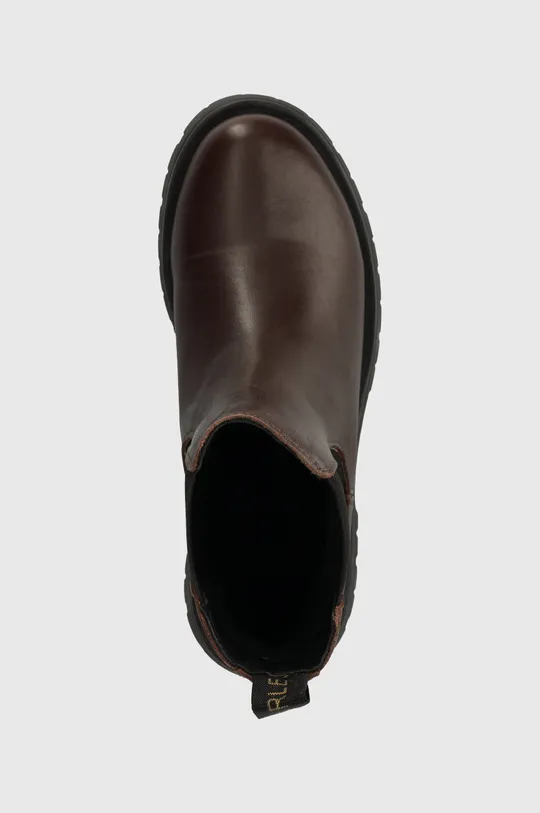 hnedá Kožené topánky chelsea Charles Footwear Julie