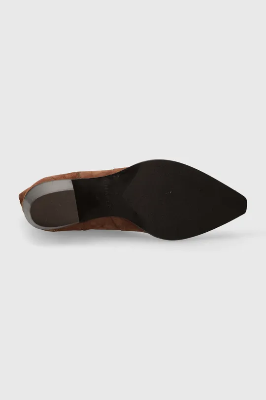 Kaubojske čizme od brušene kože Charles Footwear Viola Ženski