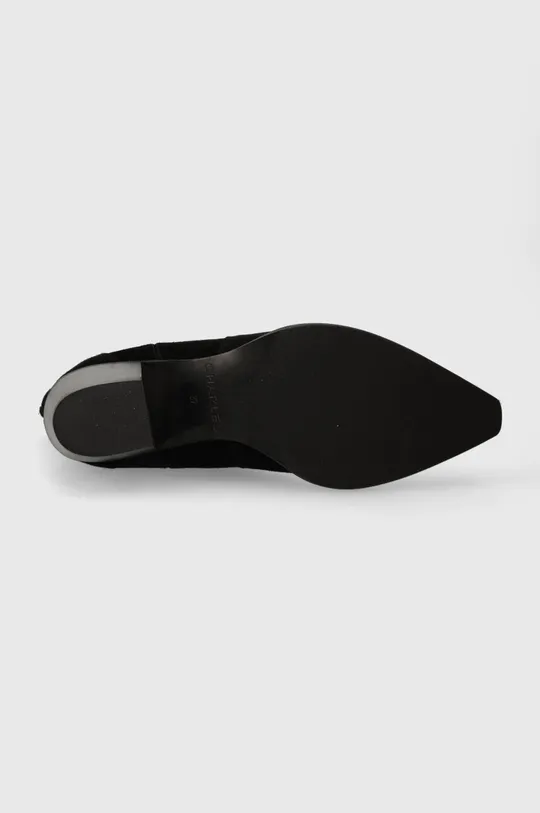 Kabojski škornji iz semiša Charles Footwear Viola Ženski