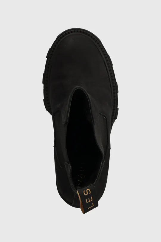 čierna Semišové topánky chelsea Charles Footwear Betsy