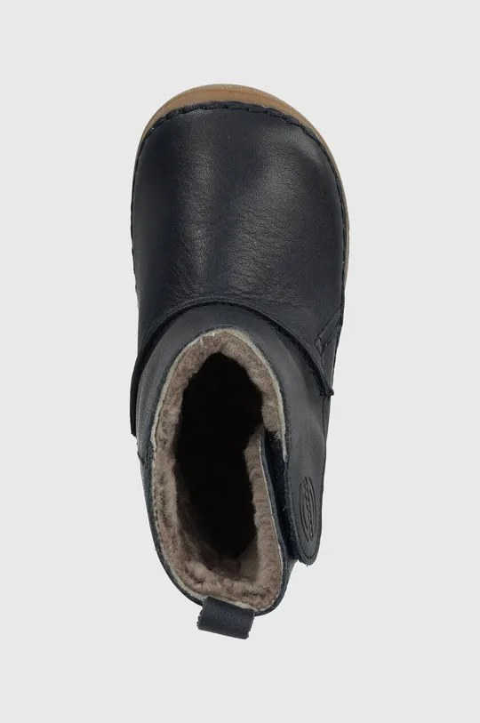 tmavomodrá Detské zimné kožené topánky Froddo