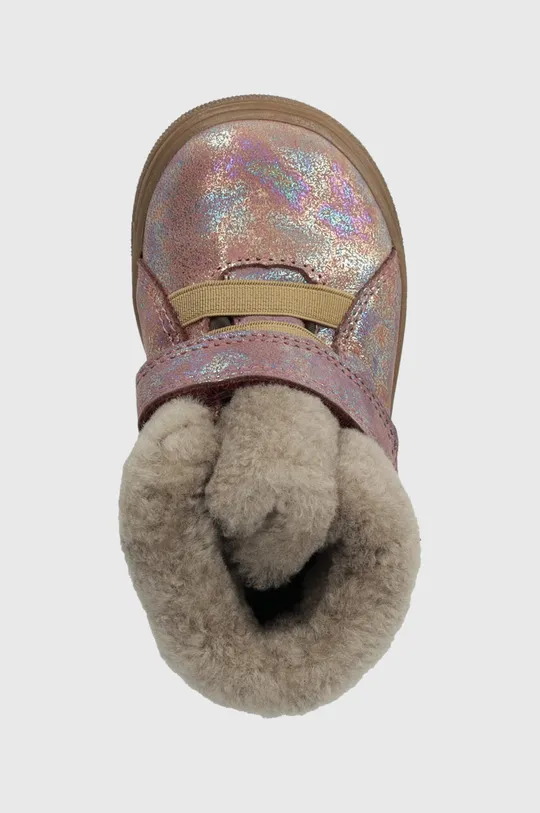 ροζ Παιδικές χειμερινές μπότες σουέτ Froddo