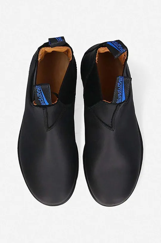 чорний Шкіряні черевики Blundstone 566