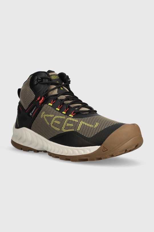 Ботинки Keen Nxis Evo Mid зелёный