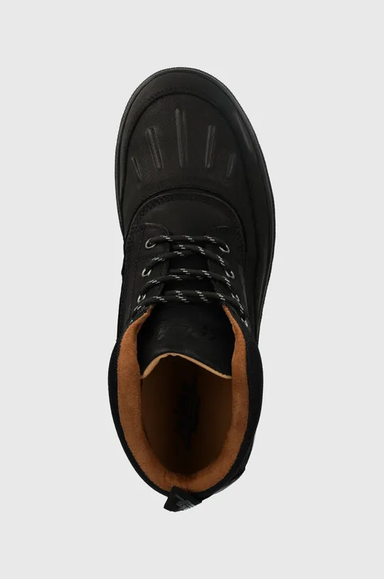 čierna Kožené členkové topánky Wojas