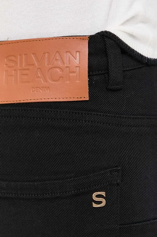 czarny Silvian Heach jeansy