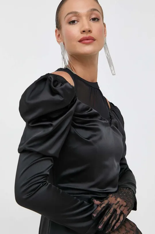 črna Obleka Silvian Heach
