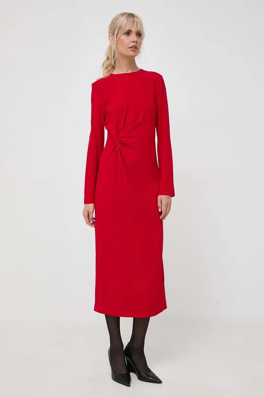 κόκκινο Φόρεμα Liviana Conti Γυναικεία