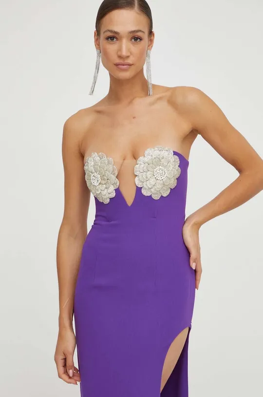 fioletowy Nissa sukienka