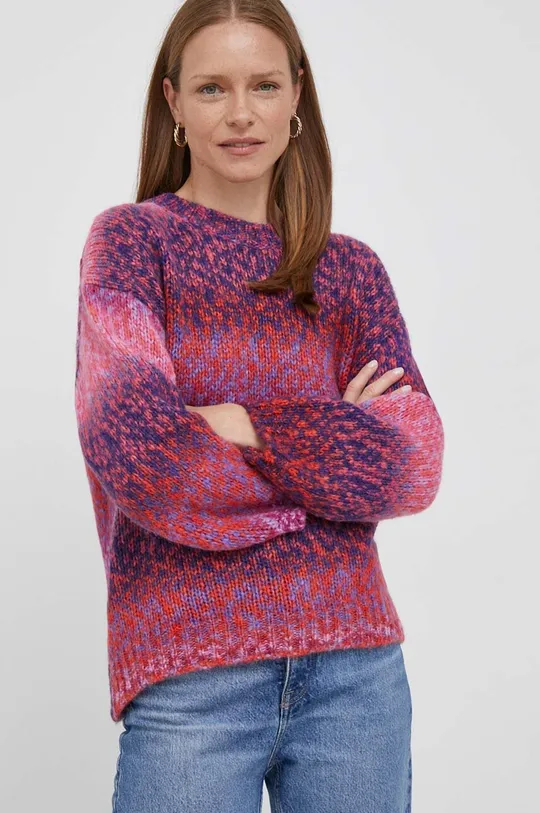 różowy Rich & Royal sweter z domieszką wełny Damski