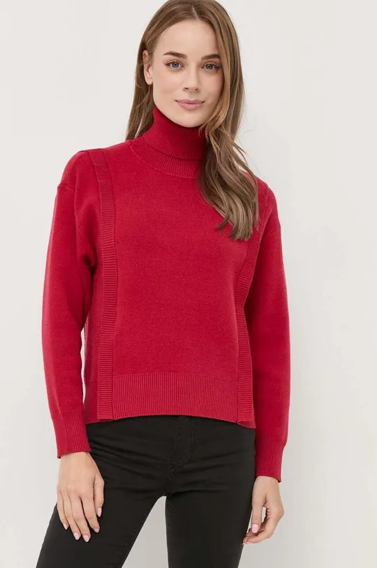 czerwony Silvian Heach sweter