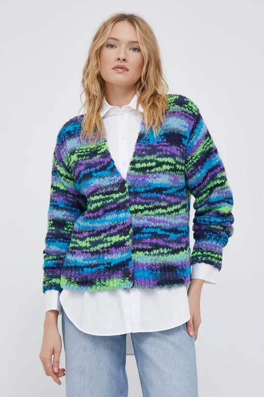 multicolore Rich & Royal kardigan con aggiunta di lana Donna