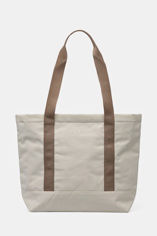 Τσάντα Lefrik Strata υφασμάτινο λευκό Strata.Tote.Bag.Chalk.R