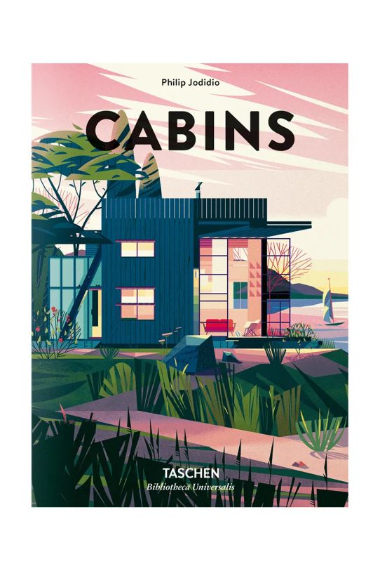 Taschen książka Cabins by Philip Jodidio, English multicolor 9783836565011