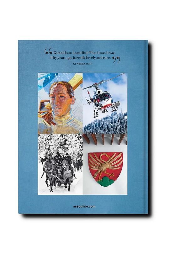 Lifestyle Assouline könyv Gstaad Glam by Geoffrey Moore, English 9781649800435 többszínű