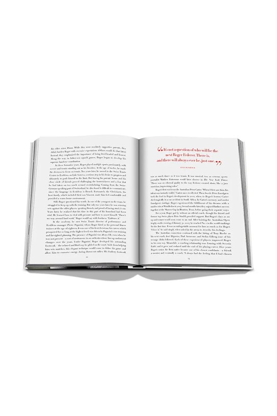 Kniha Assouline Federer by Doris Henkel, English 9781649802385