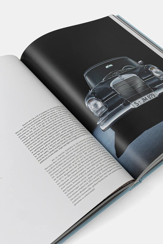 home & lifestyle książka Mercedes-Benz Milestones by Köckritz Michael, English 9783961715596 niebieski AA00