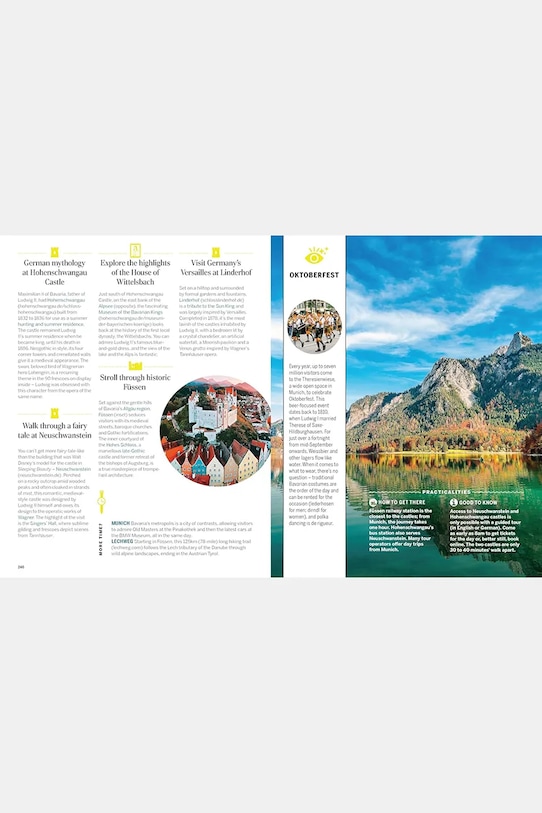 home & lifestyle książka 100 Weekends in Europe LO1057 multicolor AA00