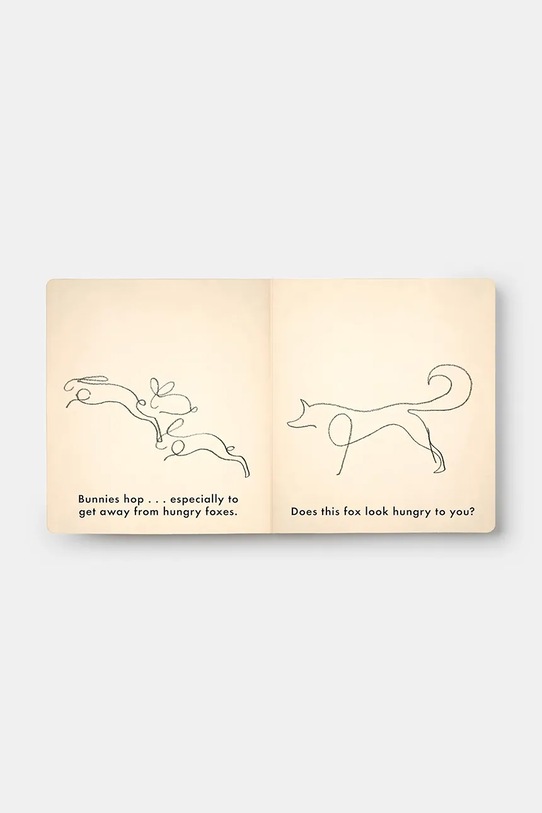 Decor Kniha home & lifestyle Birds & Other Animals with Pablo Picasso PH1365 oranžová