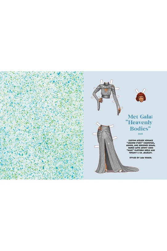 home & lifestyle książeczka dla dzieci Dress Up Zendaya by Julia Murray, English multicolor SSB1053
