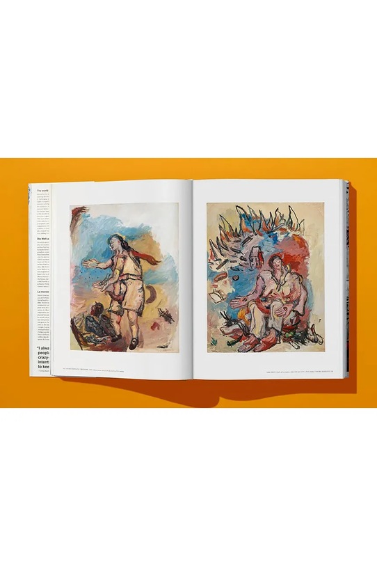Taschen książka Georg Baselitz by Hans Werner Holzwarth, English TA1788 multicolor AA00