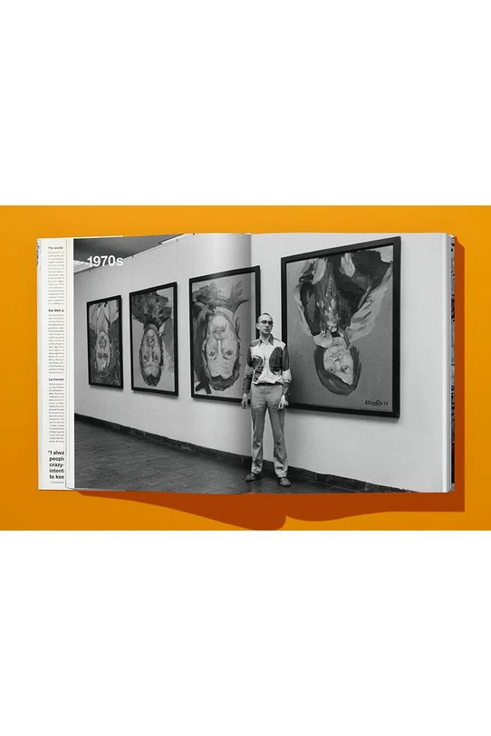 Lifestyle Taschen książka Georg Baselitz by Hans Werner Holzwarth, English TA1788 multicolor