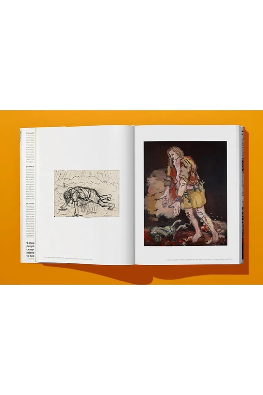 Taschen książka Georg Baselitz by Hans Werner Holzwarth, English TA1788 multicolor