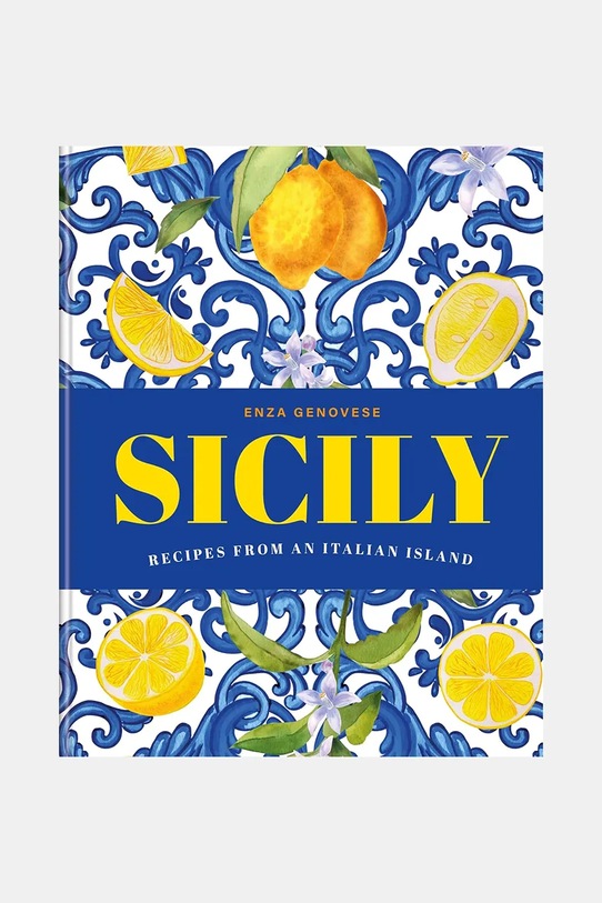 Taschen książka Sicily by Enza Genovese, English niebieski OC1050