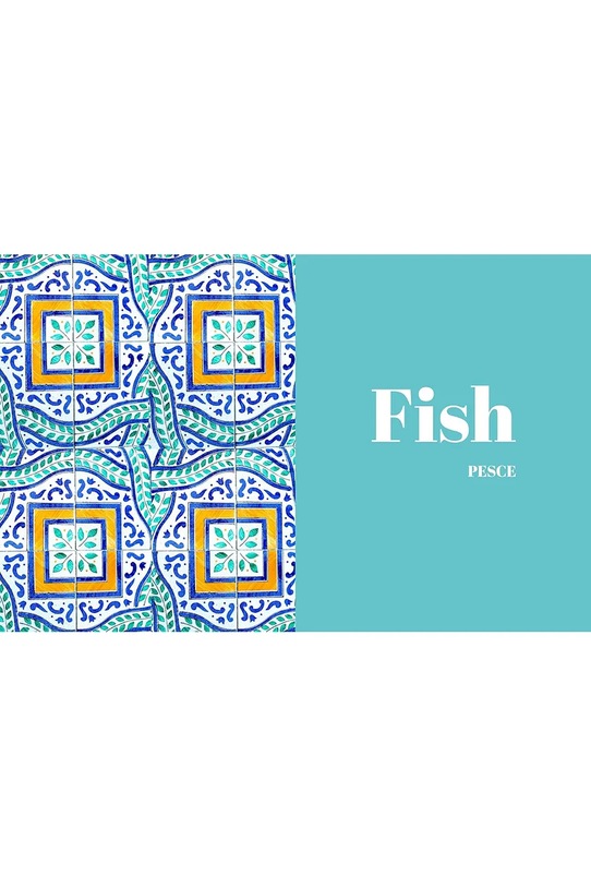 Taschen książka Sicily by Enza Genovese, English niebieski OC1050