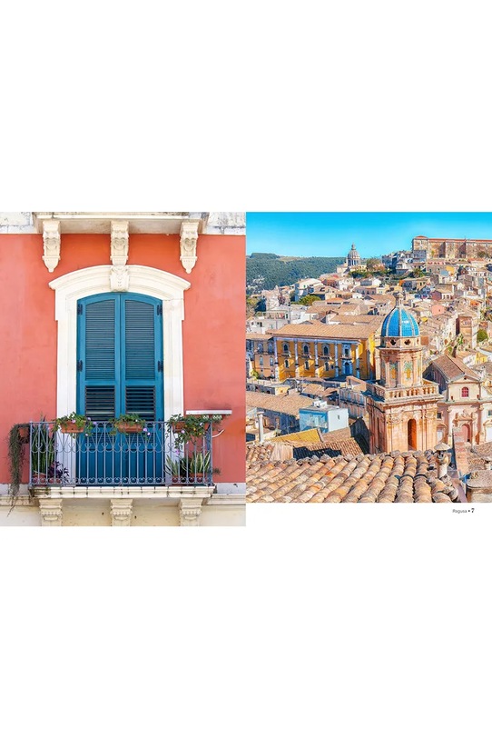 Taschen książka Sicily by Enza Genovese, English OC1050 niebieski