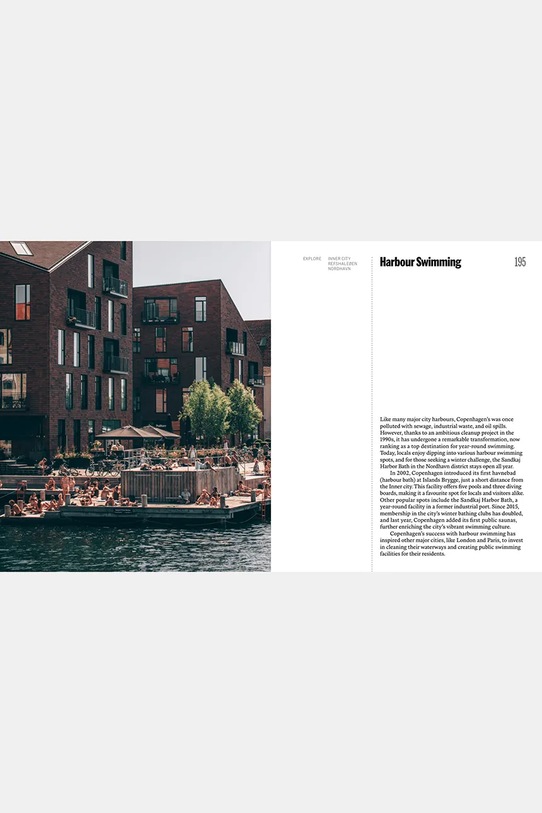 Taschen książka Copenhagen, English NM1121 bordowy