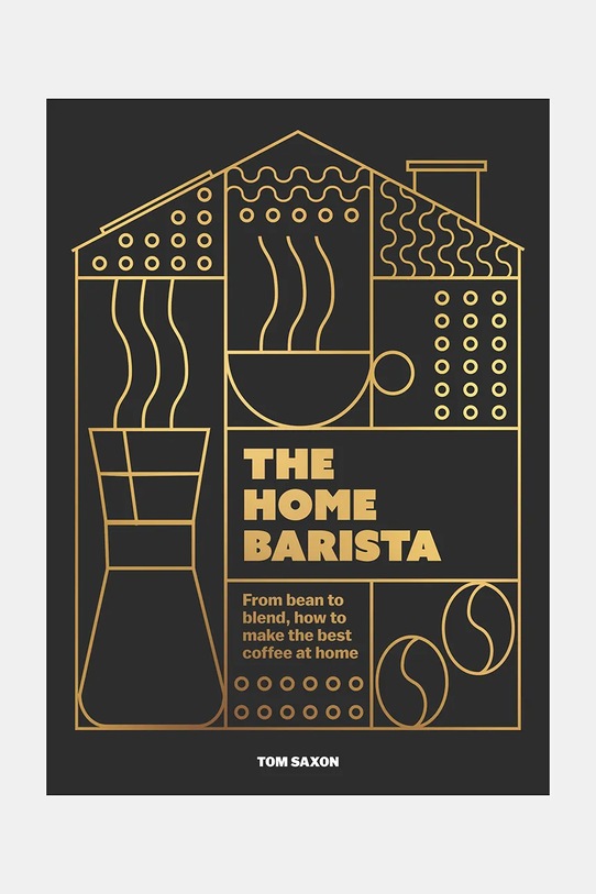 home & lifestyle książka The Home Barista by Tom Saxon, English czarny CB1147