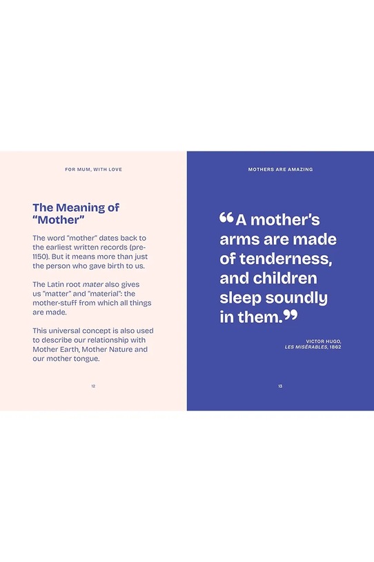 home & lifestyle book The Pocket For Mum, With Love by Gemini Books, English GEM1007 multicolor AA00